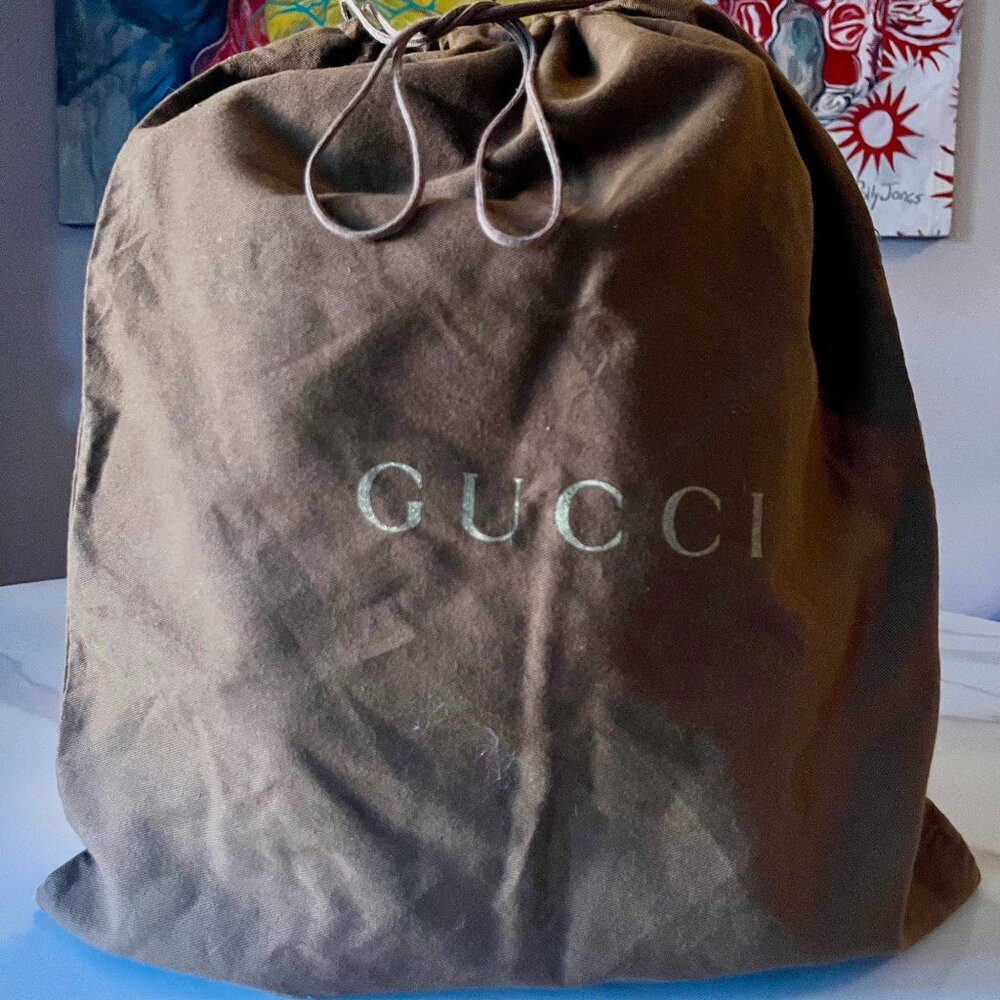 Gucci Red Microguccissima Leather Top Handle - Picture 15 of 15